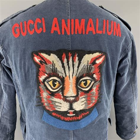 gucci cat jacket|Gucci jacket without hoodie.